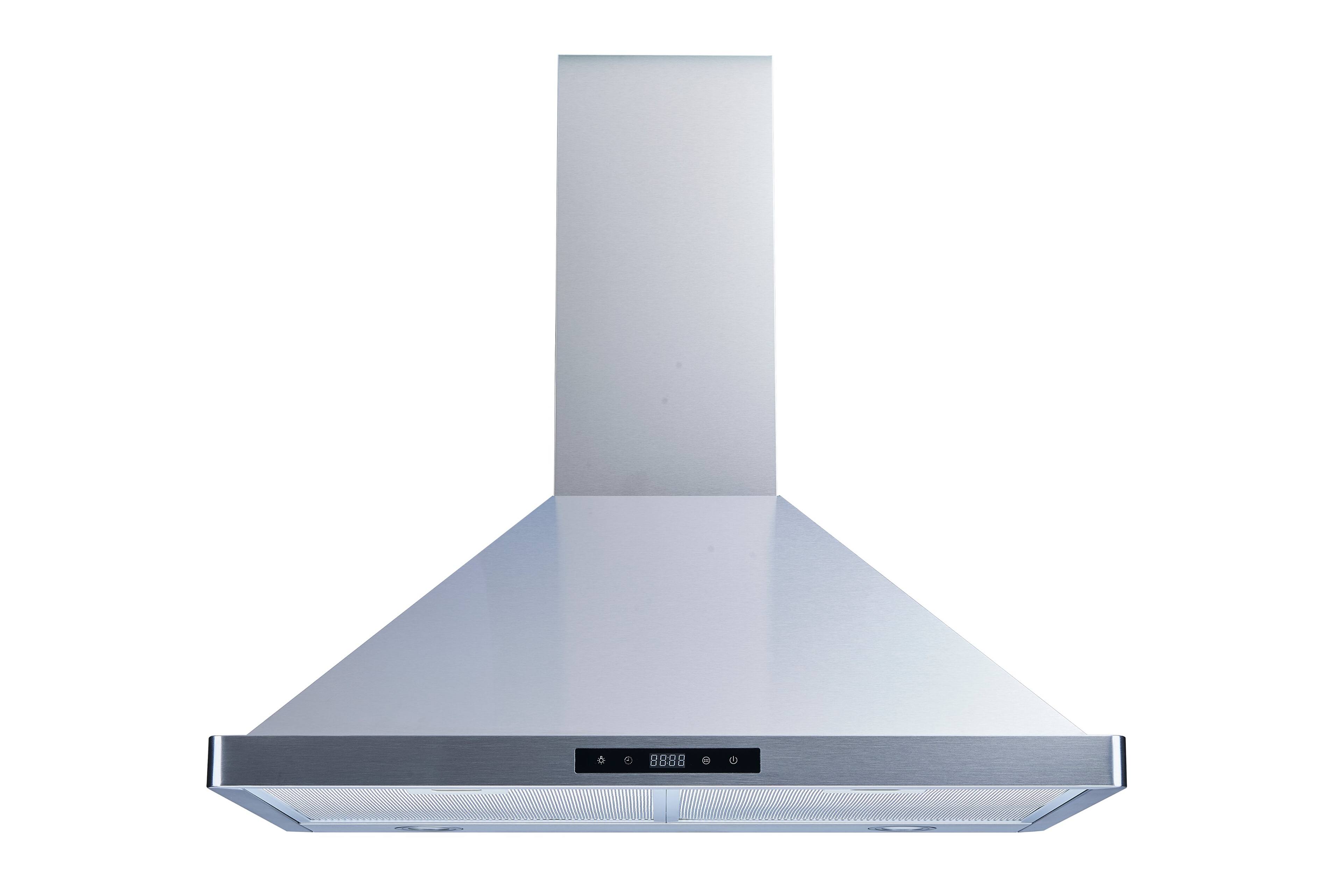 Winflo - 30 inches - Convertible - Wall Range Hood - Stainless Steel