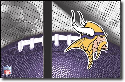 Front Standard. Mad Catz - Minnesota Vikings NFL Console Jersey for PlayStation 2.