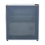 Front. Avanti - Beverage Center, 60 Can Capacity, in Black.