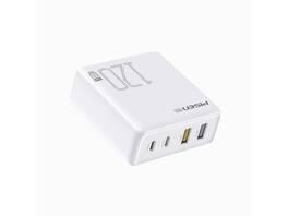 PISEN - 120W GaN fast charging charger set 2C2A(TS-C148/ White)