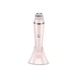 Cluzine - 4-in-1 Electric Facial Cleansing Brush with 4 Replaceable Heads, USB Rechargeable