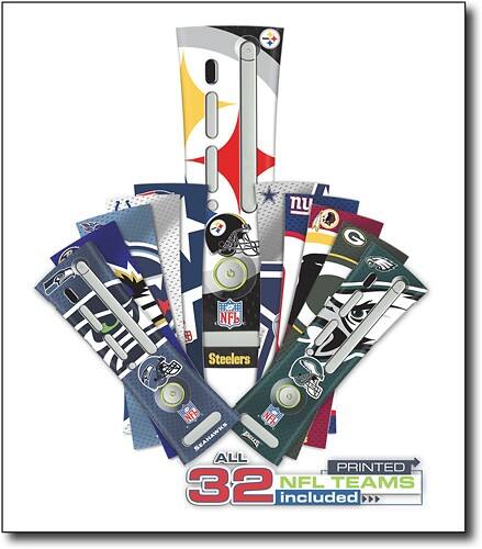 Front Standard. Mad Catz - NFL Custom Faceplate Kit for Xbox 360.