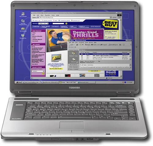 Front Standard. Toshiba - Satellite Notebook with Intel® Centrino®.