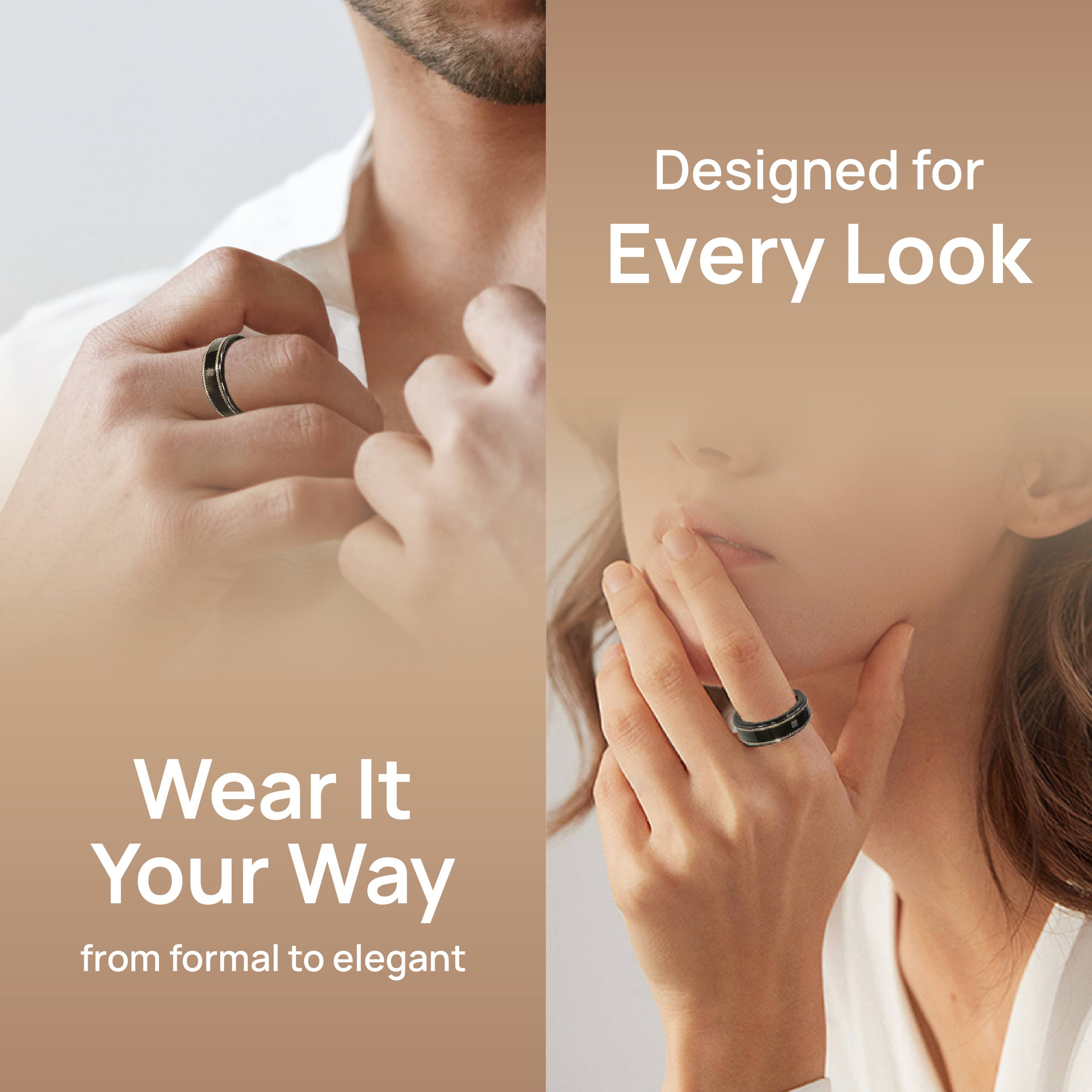 Designed for Every Look  
Wear It Your Way  
from formal to elegant