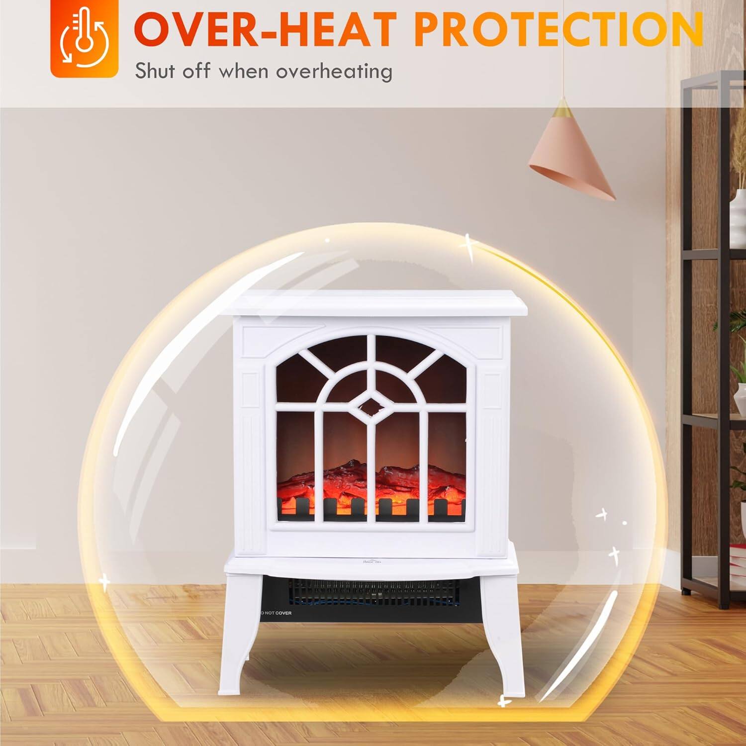 OVER-HEAT PROTECTION  
Shut off when overheating