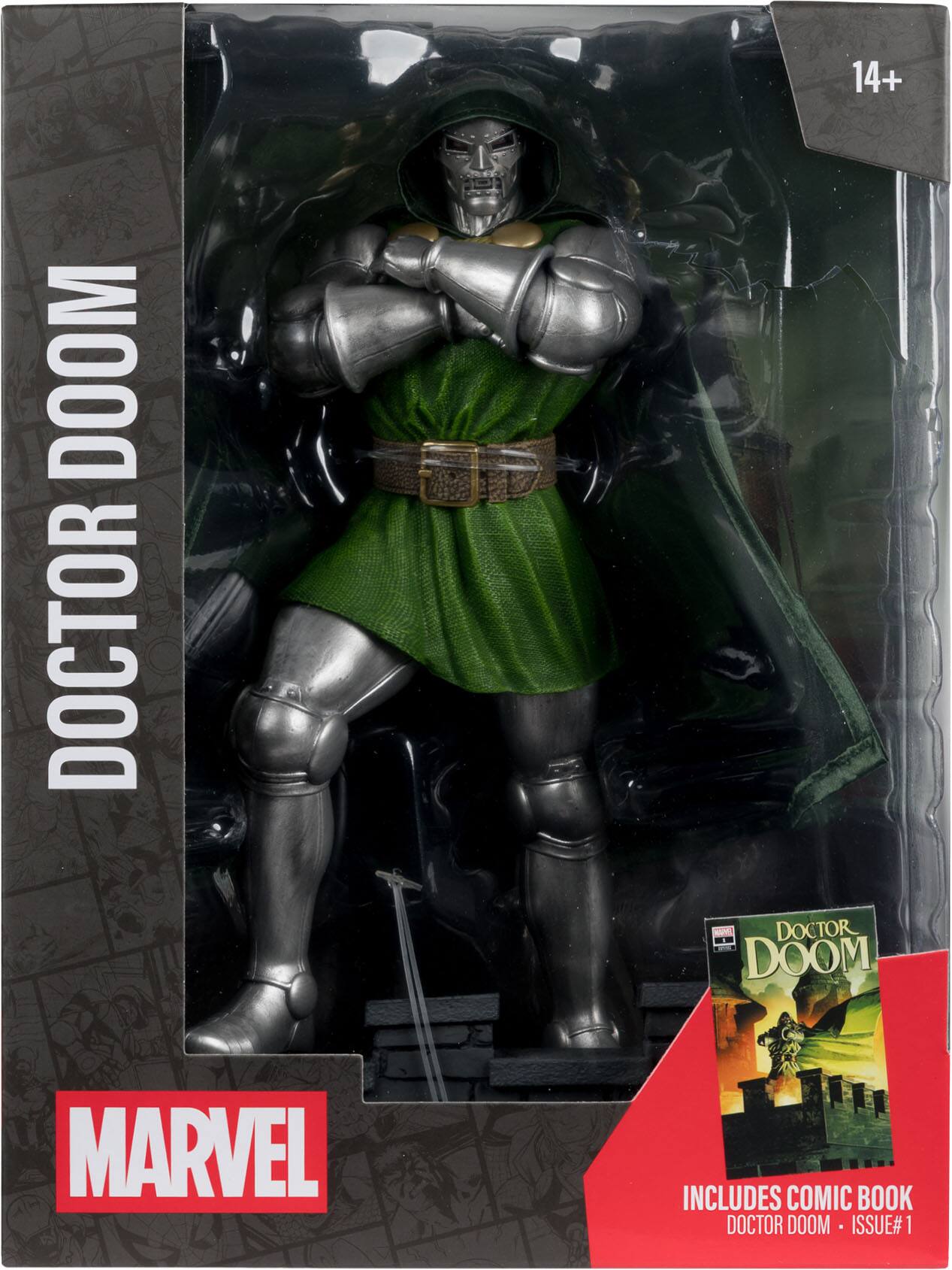 14+ DOCTOR DOOM MARVEL INCLUDES COMIC BOOK DOCTOR DOOM - ISSUE# 1