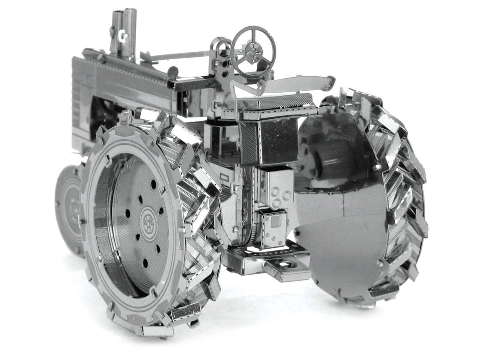 Alt View 3. Metal Earth - Model Kit Farm Tractor (Challenging Difficulty) Steel Model by Metal Earth.