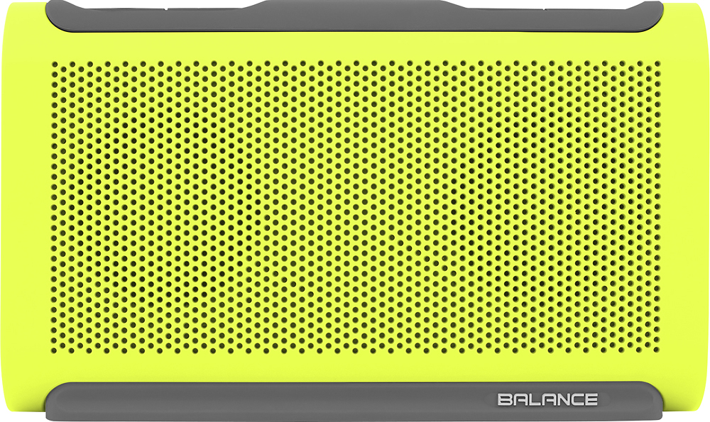 BRAVEN Balance Portable Bluetooth Speaker in Electric Lime
