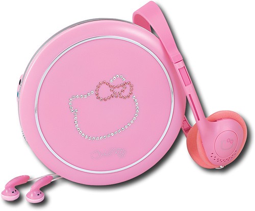 Folde Stædig Intens Best Buy: Spectra Hello Kitty Personal CD Player KT2038