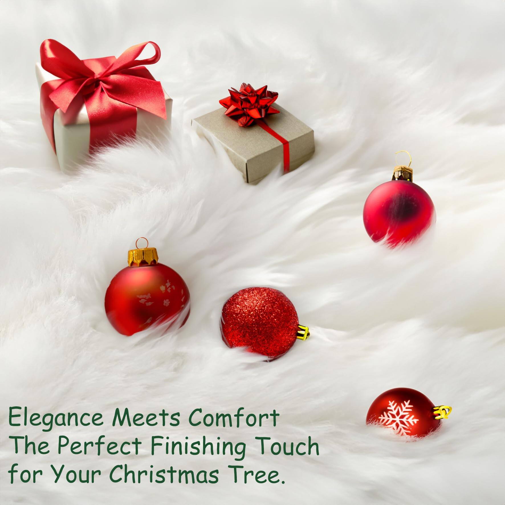 Elegance Meets Comfort  
The Perfect Finishing Touch for Your Christmas Tree.