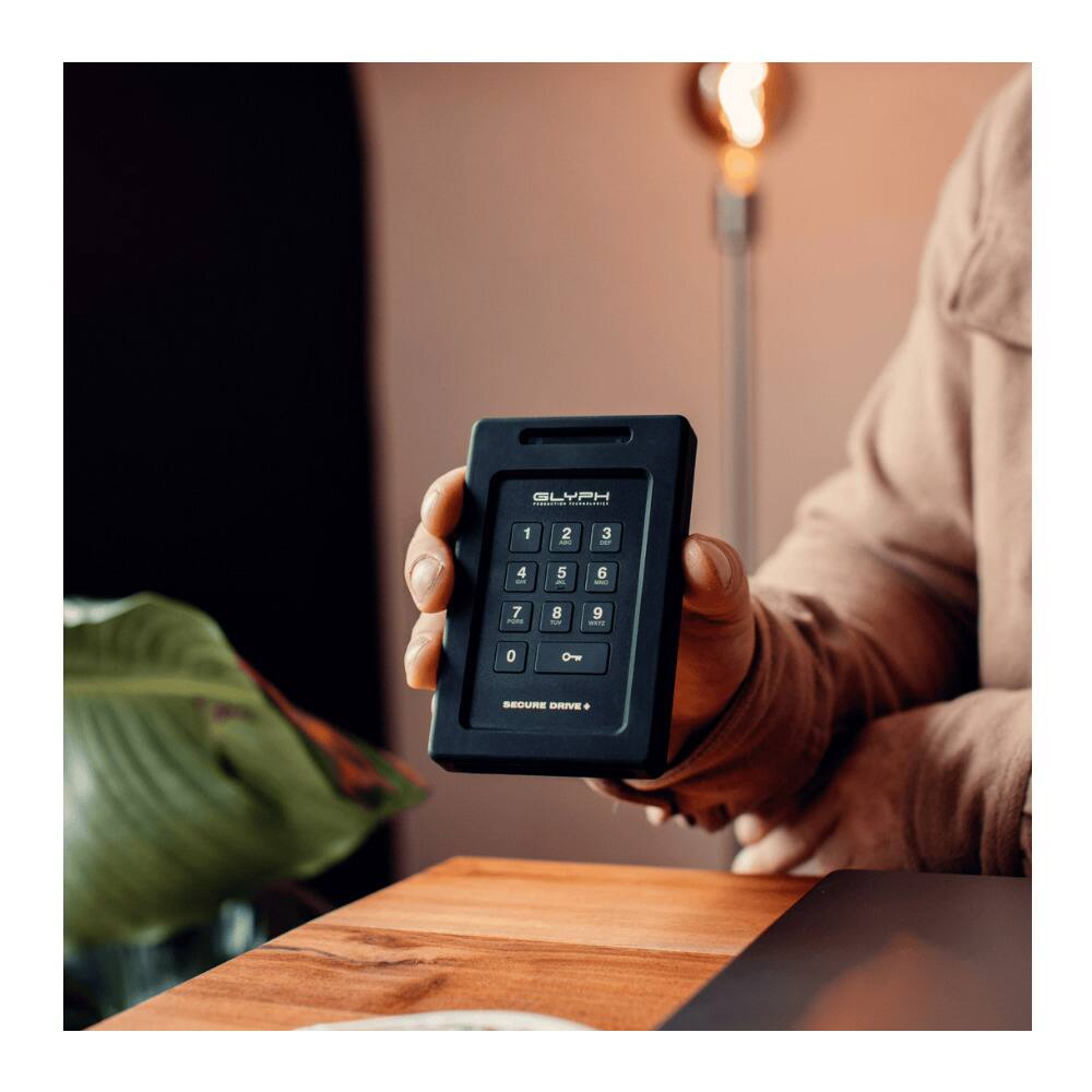 Glyph SecureDrive Plus Encrypted Bus Powered 1TB Solid State Drive