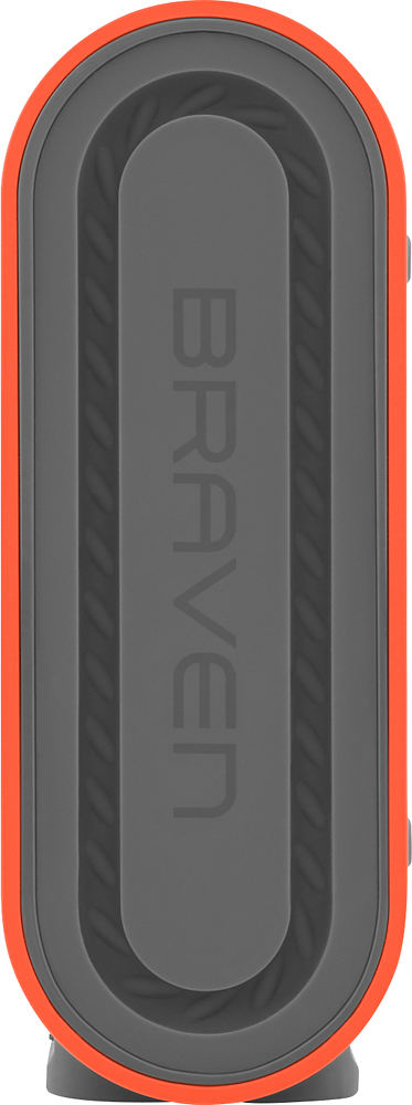 Braven ReadyPRO Outdoor Waterproof Speaker. Gray/Gray/Orange
