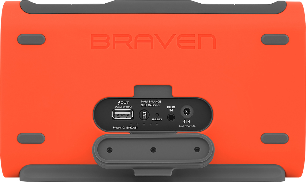 Braven BALANCE Portable Bluetooth Speaker, Periwinkle Purple