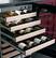Alt View 12. GE - Profile 57-Bottle Wine Cellar - Stainless (with black case).
