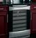 Alt View 13. GE - Profile 57-Bottle Wine Cellar - Stainless (with black case).