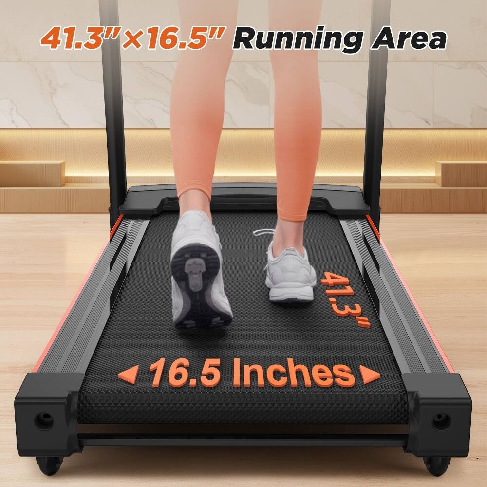 41.3" x 16.5" Running Area  
41.3"  
16.5 Inches