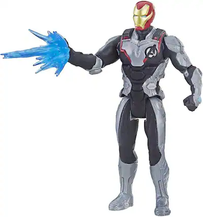 Front. Marvel - Avengers Marvel Endgame Team Suit Iron Man 6"-Scale Figure.