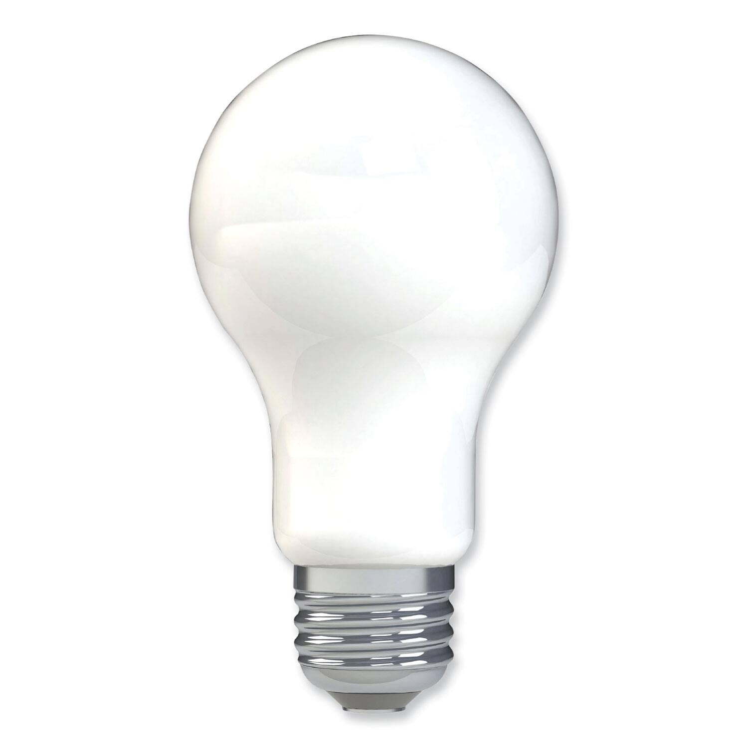 Angle. General Electric - Classic LED SW Non-Dim A19 Light Bulb, 9 W, Soft White, 2/Pack.
