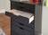 Alt View 22. Linon Home Décor - Monte Eight-Drawer Rolling Storage Cart - Black.