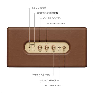 Marshall Woburn III Bluetooth Speaker Brown 1006088 - Best Buy Marshall Woburn III Bluetooth Speaker Brown 1006088 - Best Buy