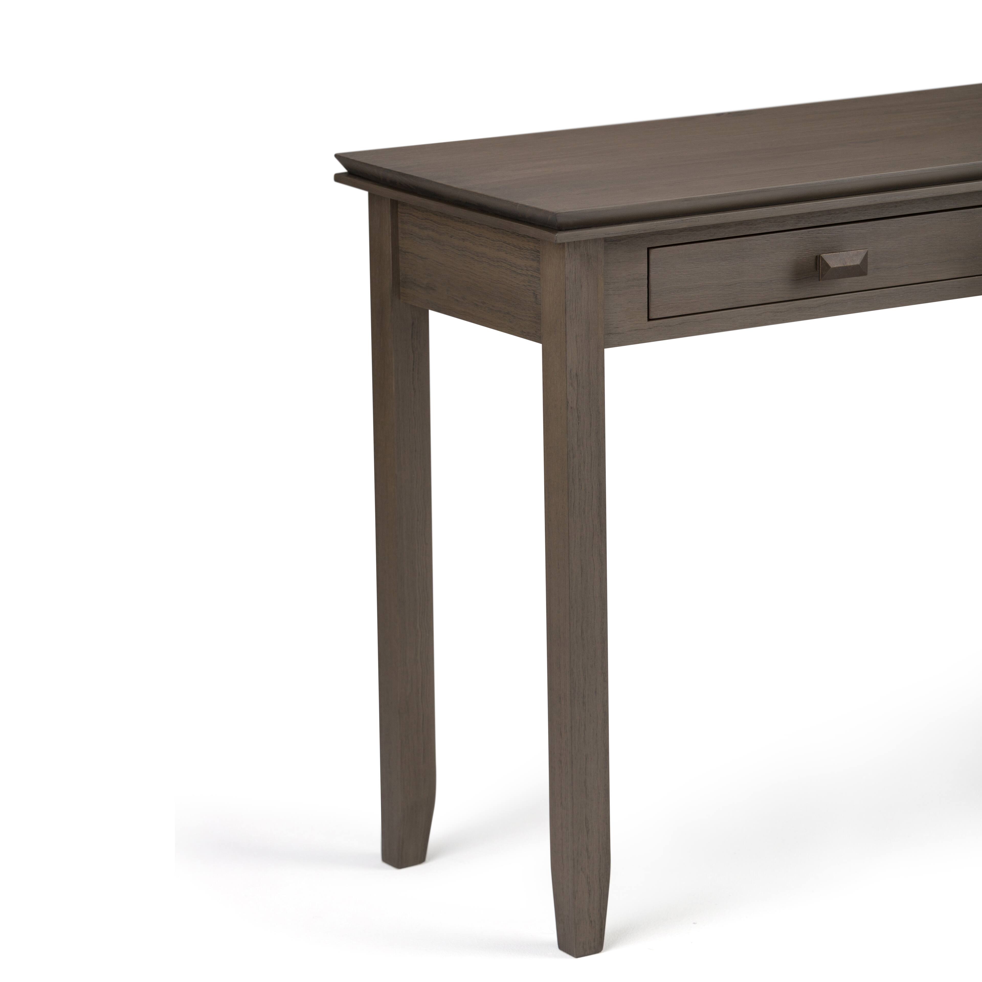 Alt View 15. Simpli Home - Artisan Console Sofa Table - Farmhouse Grey.