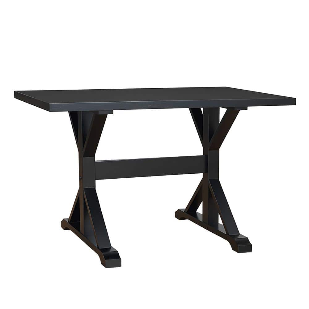 Carolina Chair & Table - Florence Trestle Table - Antique - Black