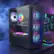 Alt View 1. STGAubron - STGAubron Gaming PC Desktop, Intel Core i7 up to 3.9Ghz, RX 580 8G, 16G RAM, 512G SSD, WiFi 6, BT 5.2, Win 11 Home - Black.