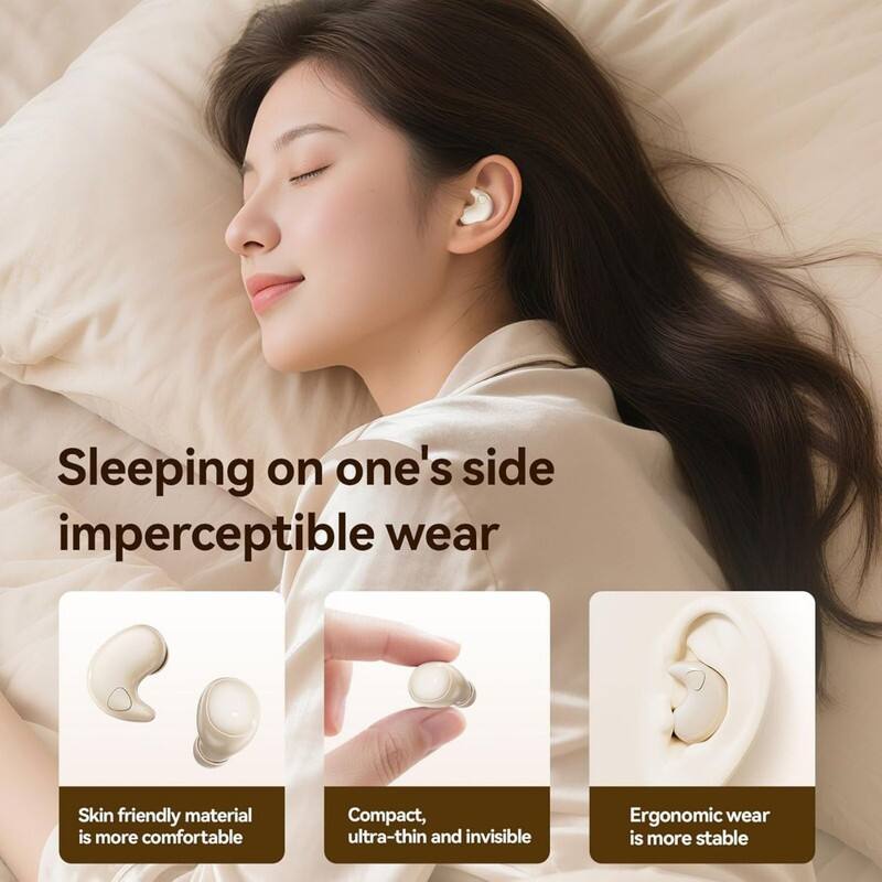 Sleeping on one's side imperceptible wear

- Skin friendly material is more comfortable
- Compact, ultra-thin and invisible
- Ergonomic wear is more stable