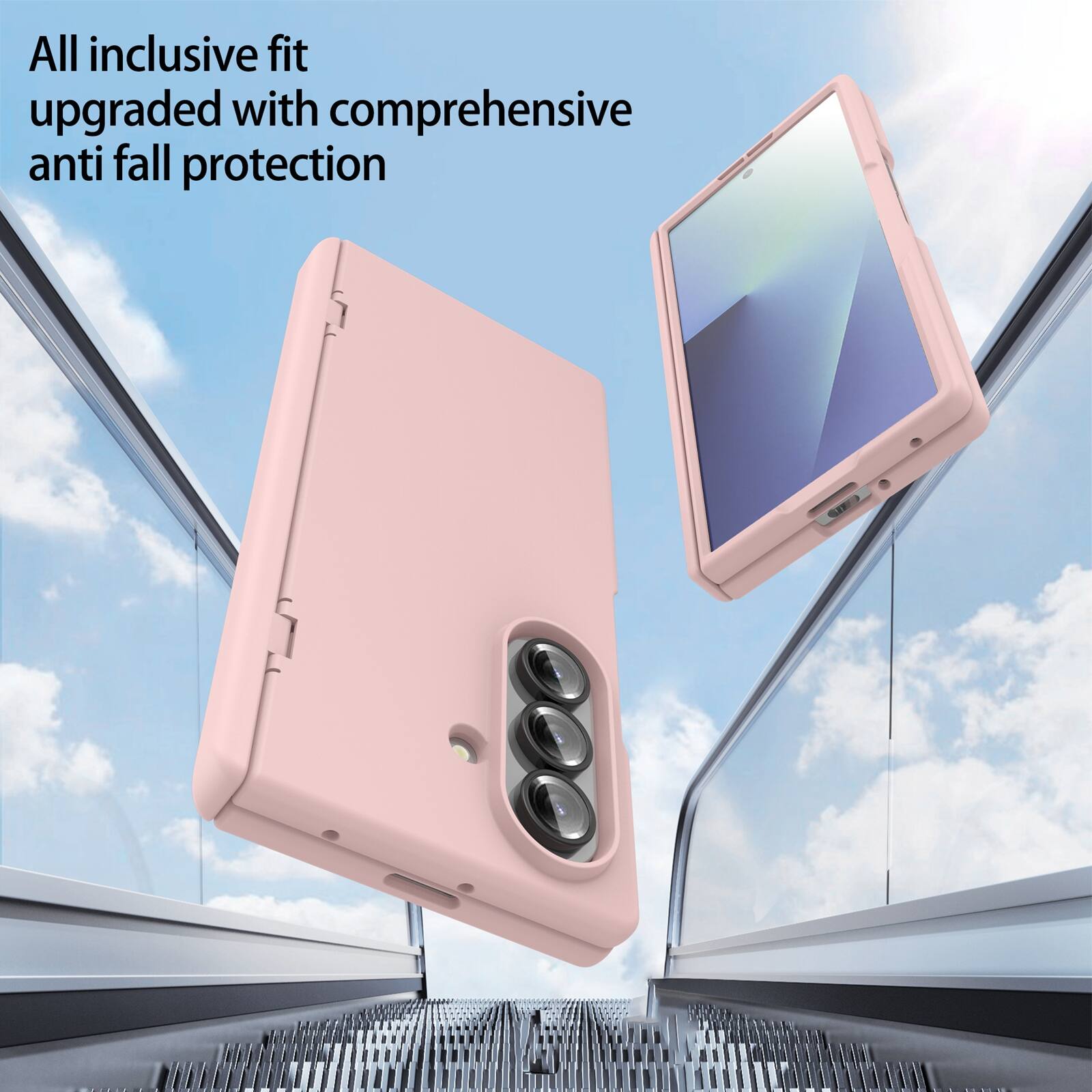 All inclusive fit upgraded with comprehensive anti fall protection