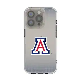 Keyscaper - NCAA - Arizona Wildcats Linen Logo iPhone Clear Case - 16e - Multicolor