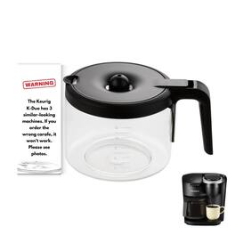Dapper Styles - Replacement 12-cup Coffee Pot Carafe For K-duo & Hot Cold Brewer Models (k-duo Essentials) - Default