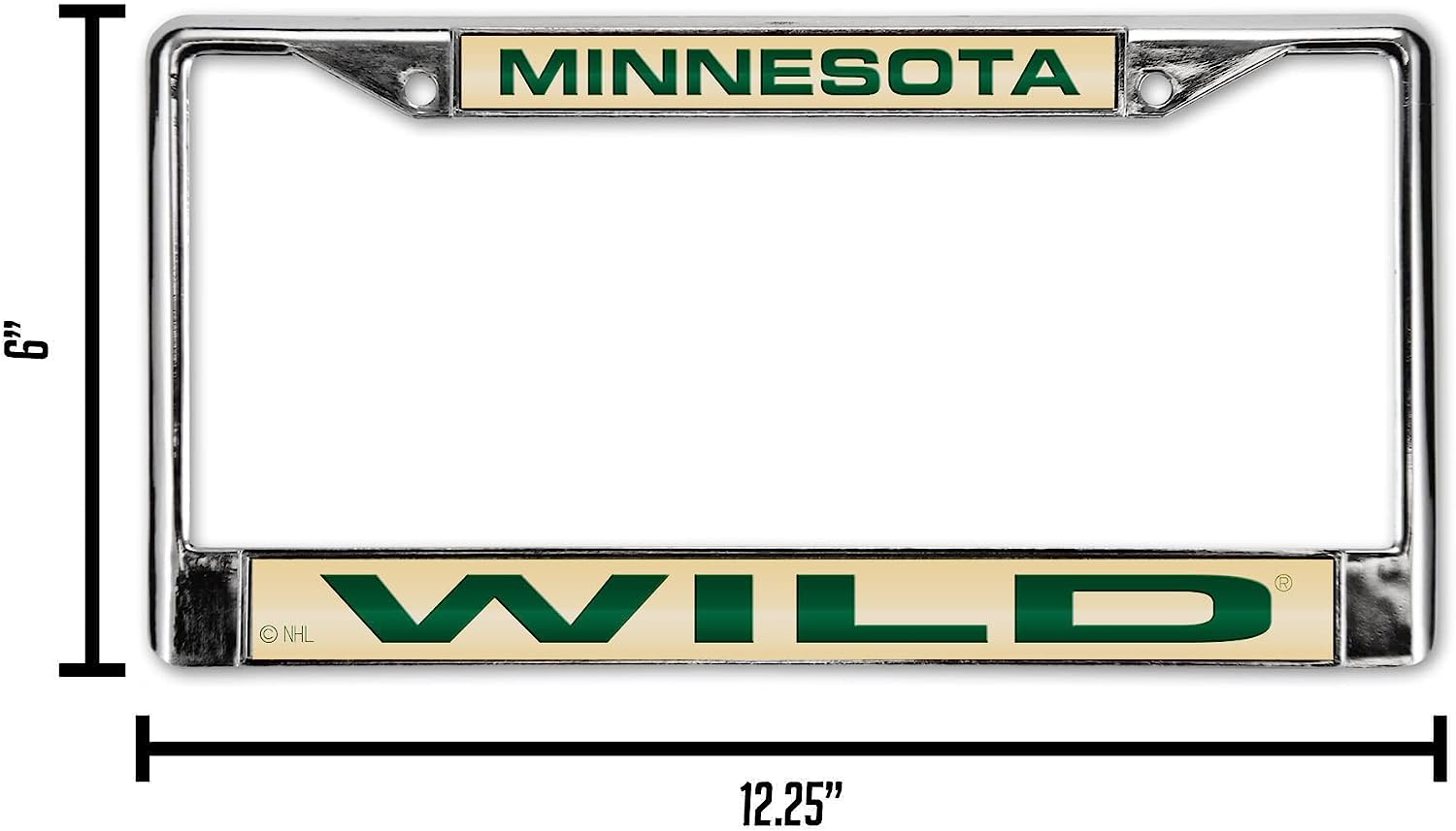 MINNESOTA  
WILD  

NHL  

6"  
12.25"
