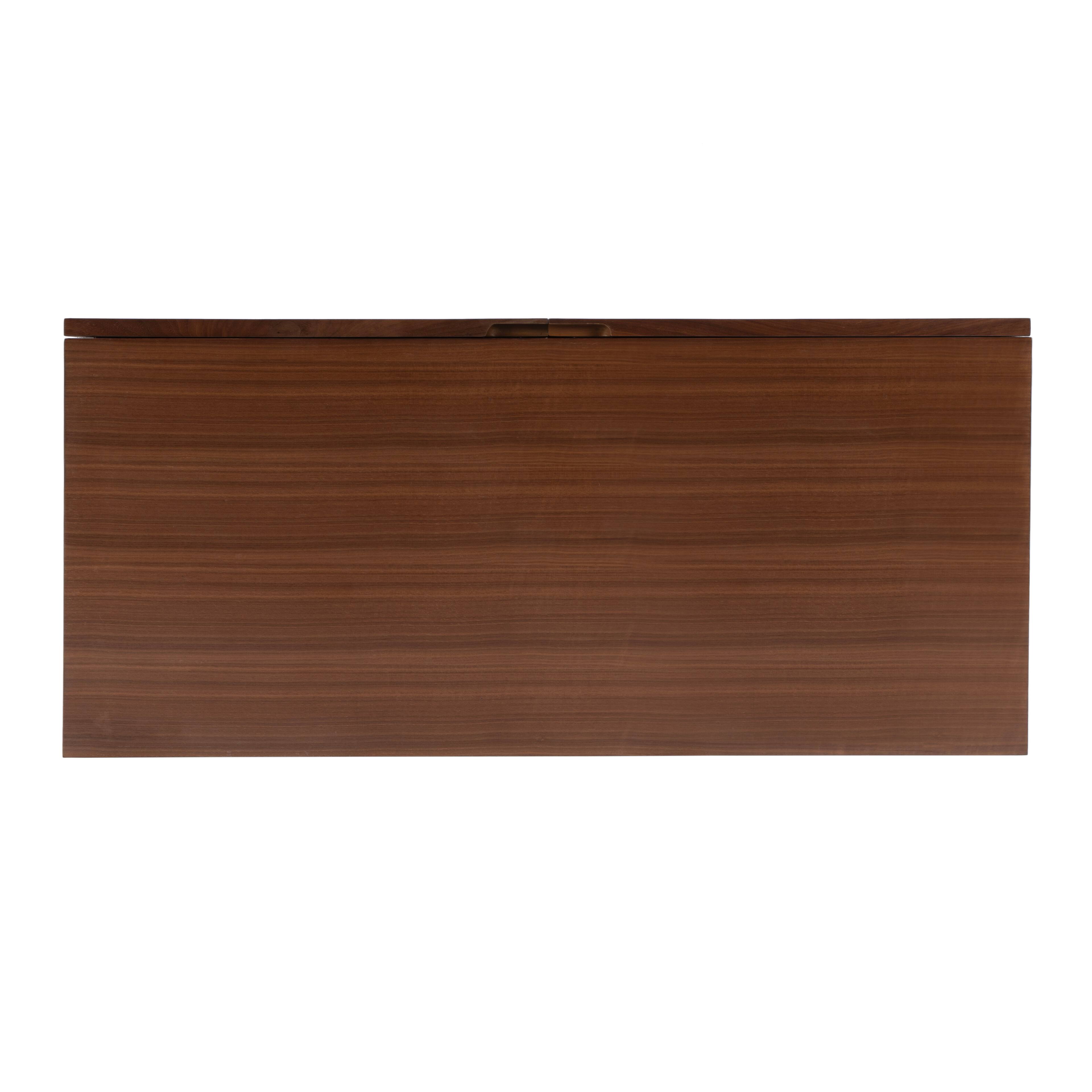 Alt View 5. Butler Specialty - Stefan 40 in. W Rectangular Wood 2 Door Modern Storage Cabinet - Brown.