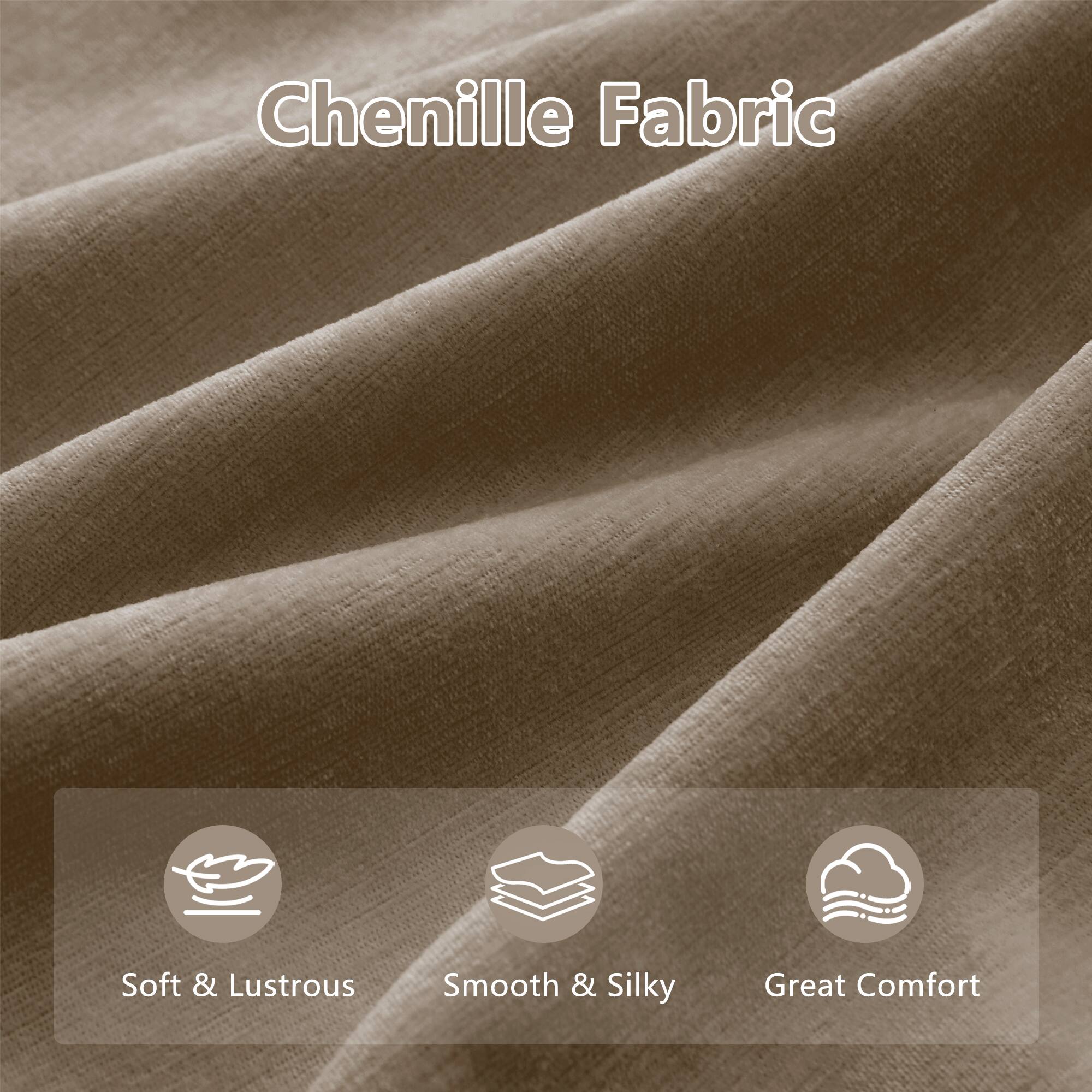 Chenille Fabric

- Soft & Lustrous
- Smooth & Silky
- Great Comfort