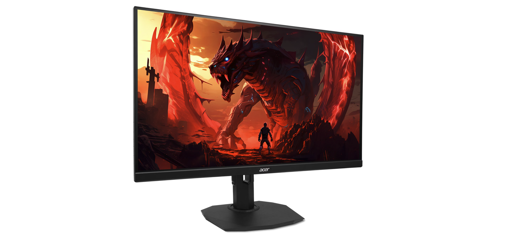 Angle. Acer - Nitro XF3 24" Gaming Monitor UM.QX1AA.103 - Black.