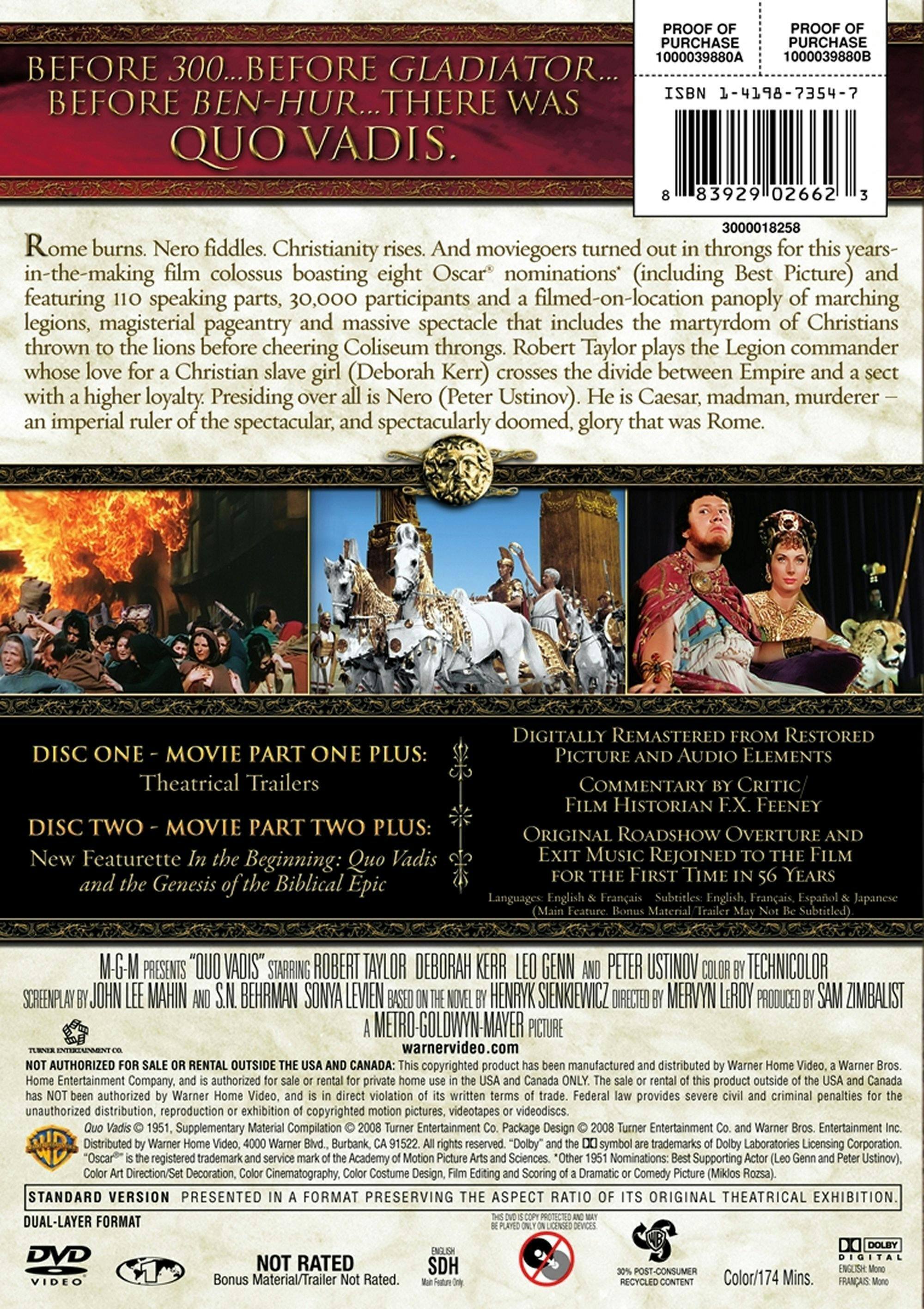 Angle. Quo Vadis (Special Edition) [DVD].