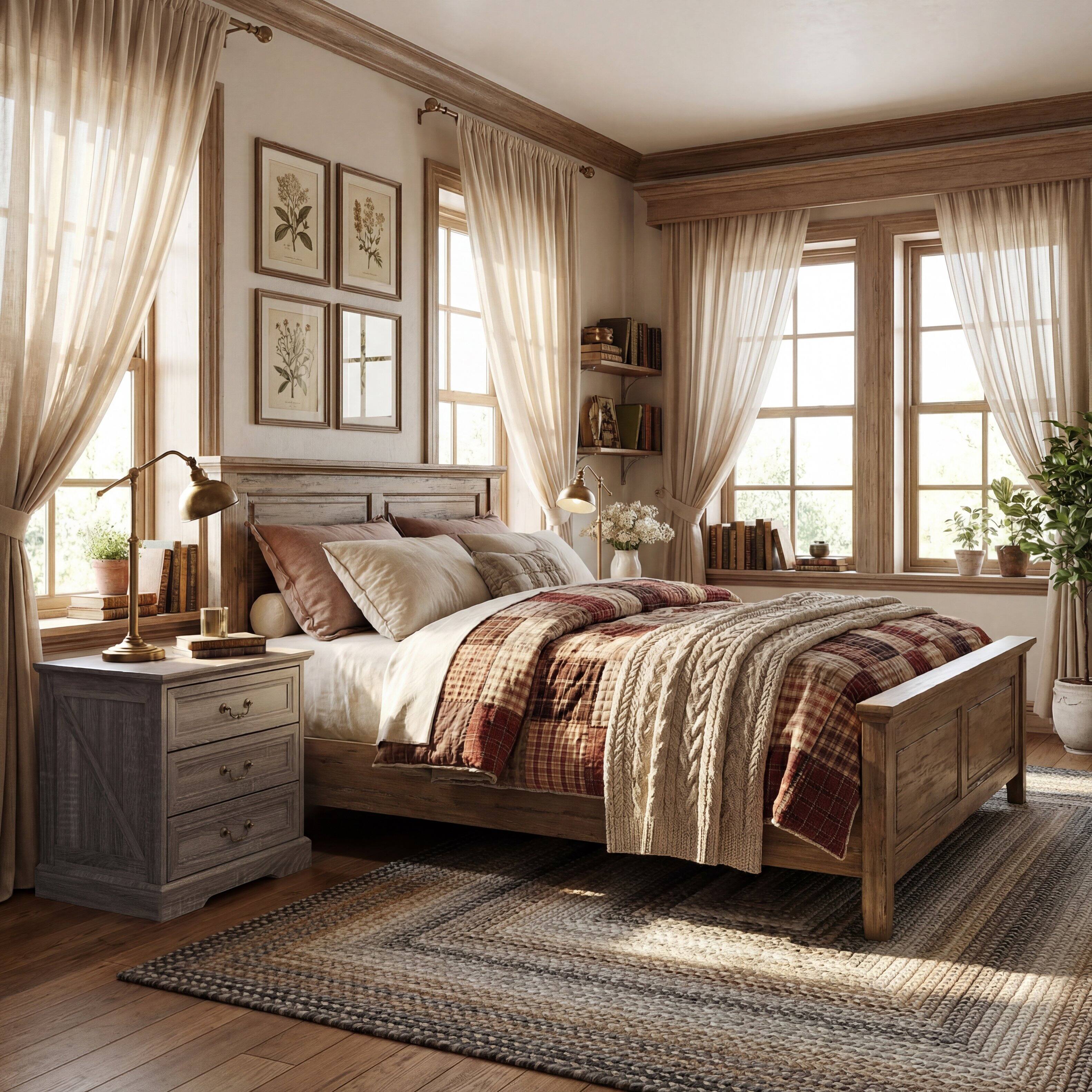 Back. Famapy - Farmhouse 3-Drawer Nightstand with AC & USB Charging Station, Rustic Wooden Bedside Table Storage Cabinet for Bedroom - Gray.