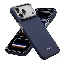 Pitaka - Ultra Slim Case for iPhone 18 Pro Max / iPhone 17 Pro Max, Aramid, MagSafe Compatible, Caseless Feel, Camera Control - Sapphire Blue