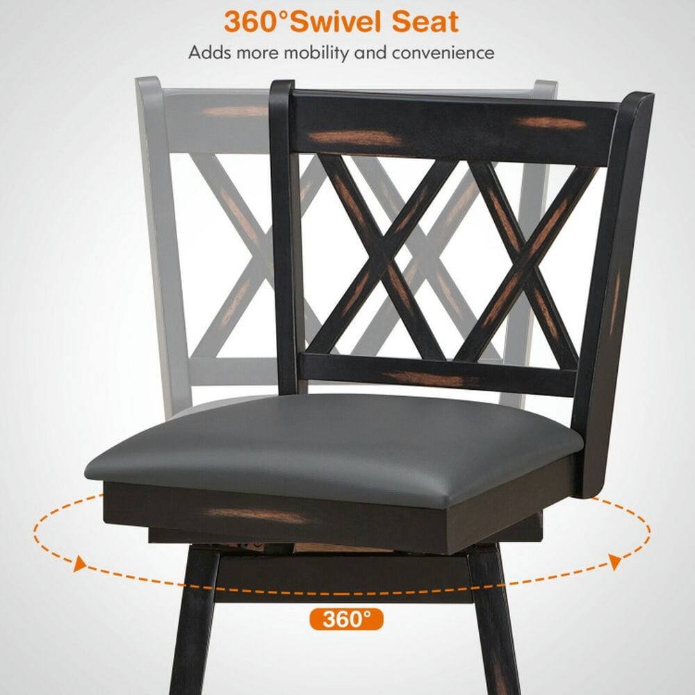 360° Swivel Seat  
Adds more mobility and convenience