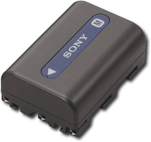 Best Buy Sony Rechargeable Lithium Ion Battery Np Fm H