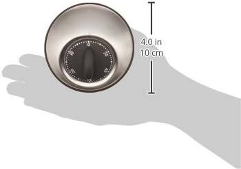 Left. Maverick - Classic Metal Timer - Silver.