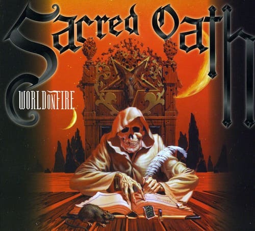 Sacred Oath - World on Fire   - COMPACT DISCS [CD] price history on PriceWatchPro