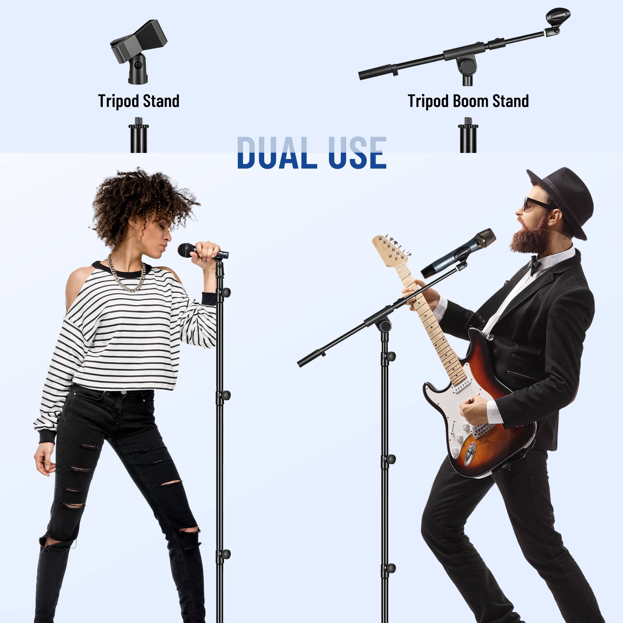 Tripod Stand  
Tripod Boom Stand  
DUAL USE