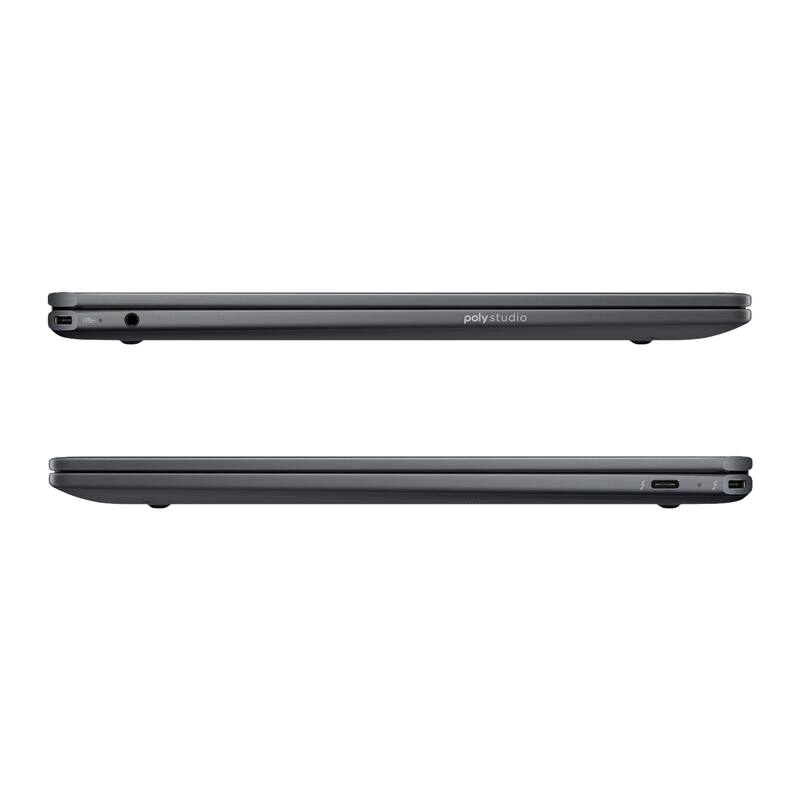 Alt View 6. HP - HP OmniBook 14" 3K 2-in-1 TouchScreen,Intel Ultra 9 288V,32GB RAM,2TB SSD,Backlit Keyboard,Win 11,Gray - Gray.