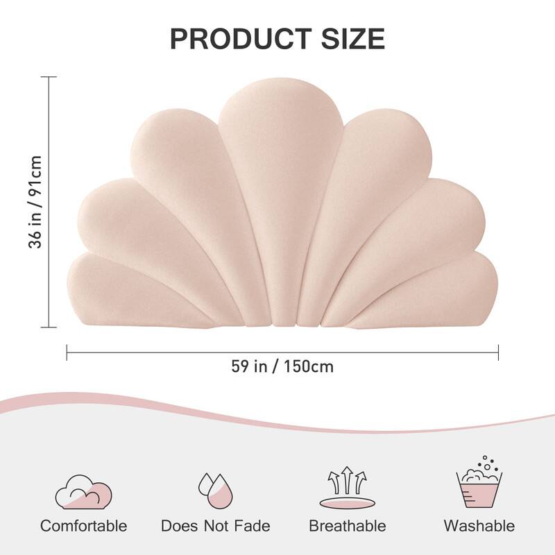 PRODUCT SIZE

36 in / 91cm

59 in / 150cm

Comfortable  
Does Not Fade  
Breathable  
Washable