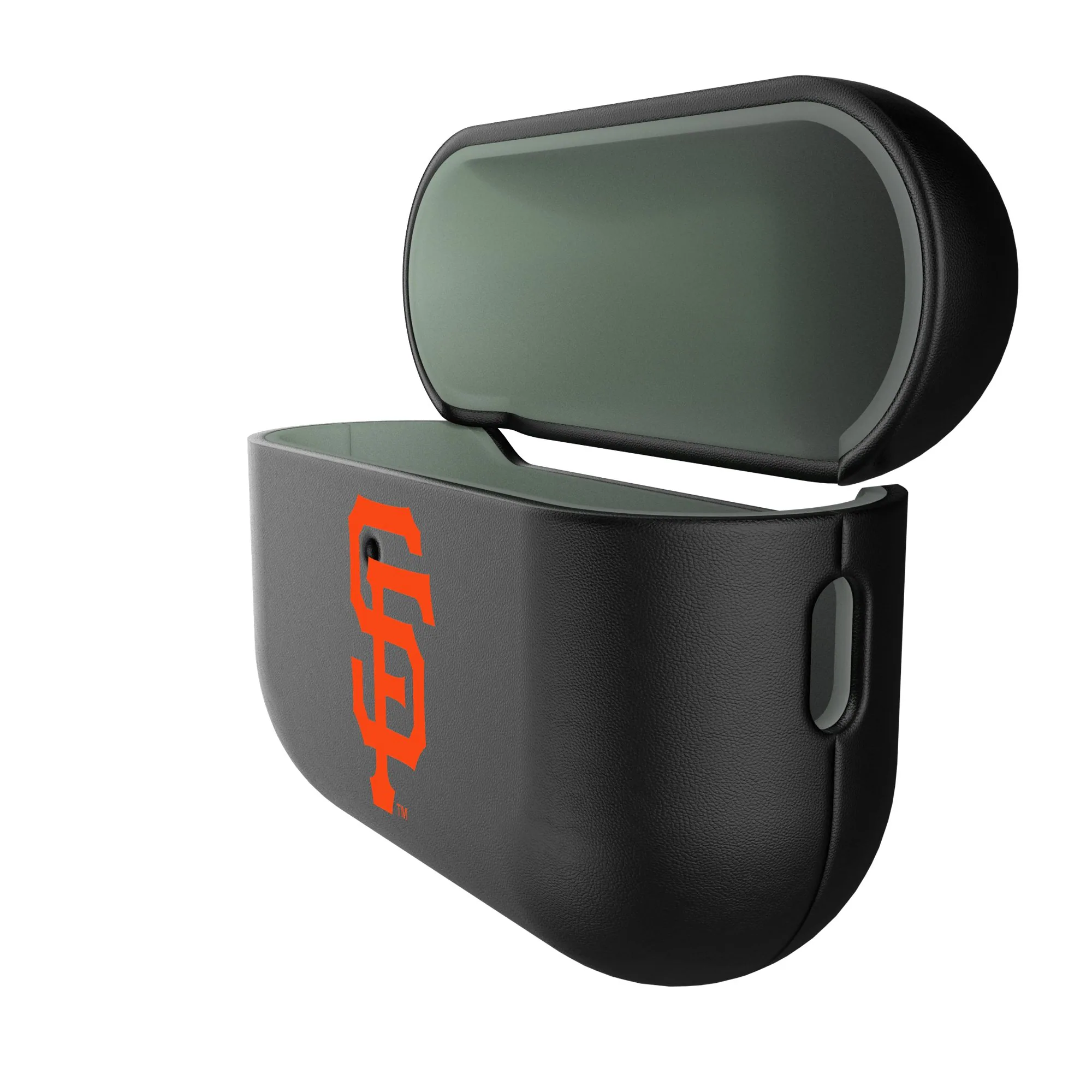 Alt View 1. Keyscaper - San Francisco Giants AirPods Pro 3rd Generation Case Cover - No Size - Black.