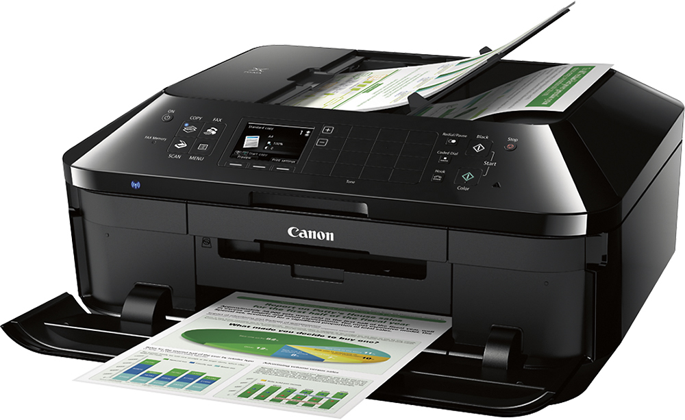 Best Buy: Canon PIXMA Network-Ready Wireless Printer Black 6992B002