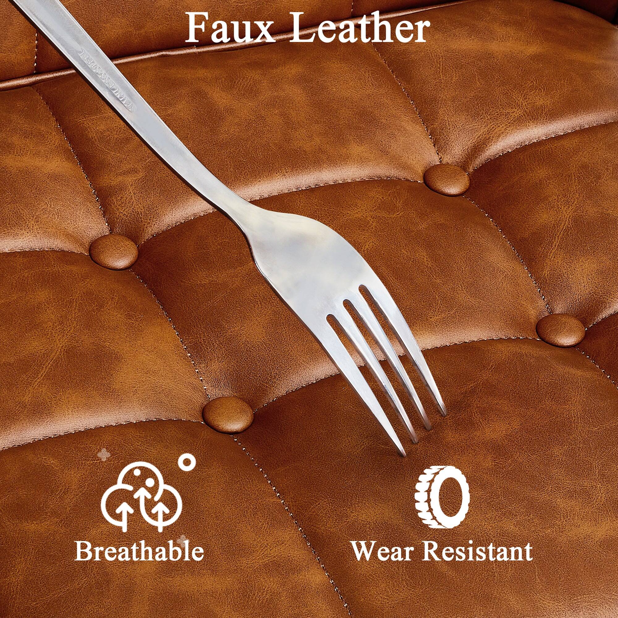 Faux Leather  
Breathable  
Wear Resistant
