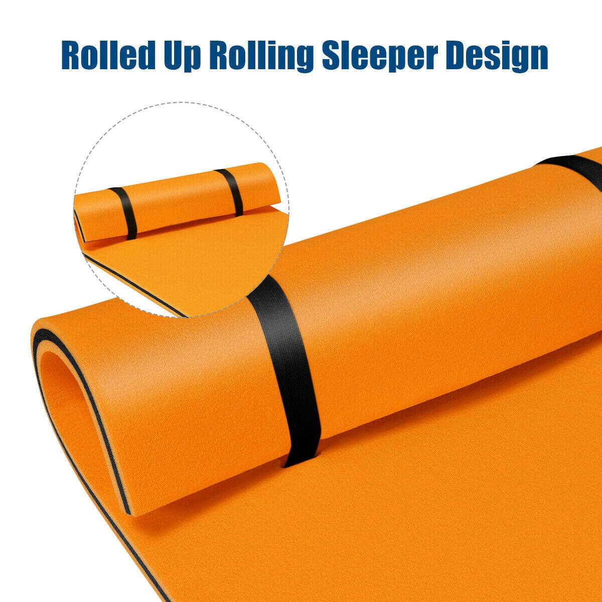 Rolled Up Rolling Sleeper Design
