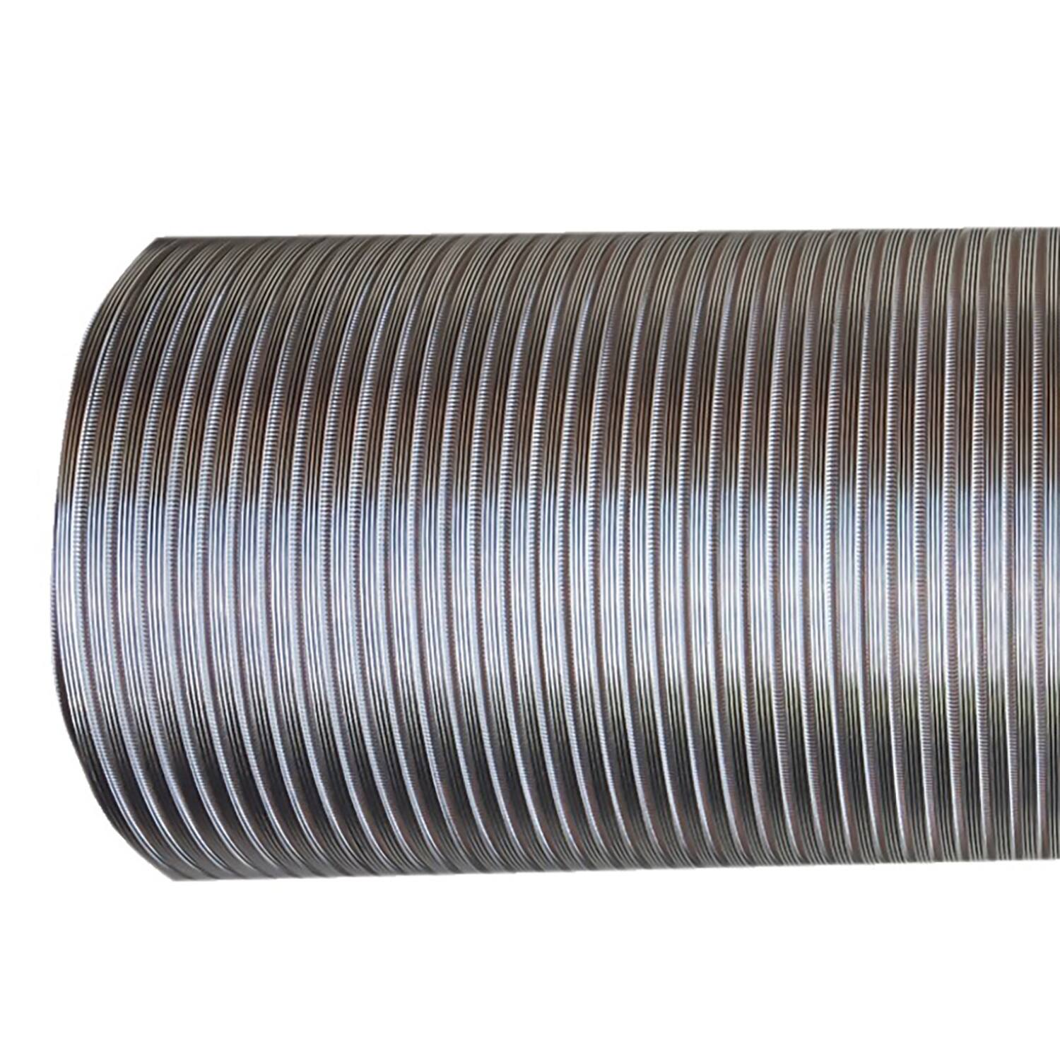 Angle. Builder's Best - Semi-Rigid Aluminum Duct 8 Ft, 10" Diameter.